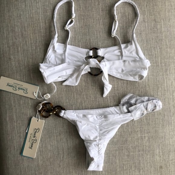 Beach Bunny Lexi Bralette + Lexi Tango Bottom (size M) NWT - Picture 9 of 9
